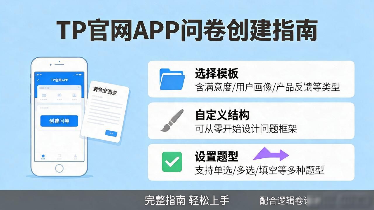 TP官网下载APP实现问卷调查完整指南