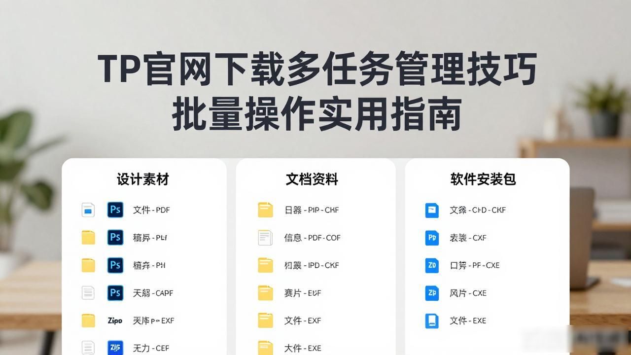 TP官网下载多任务管理技巧 批量操作实用指南