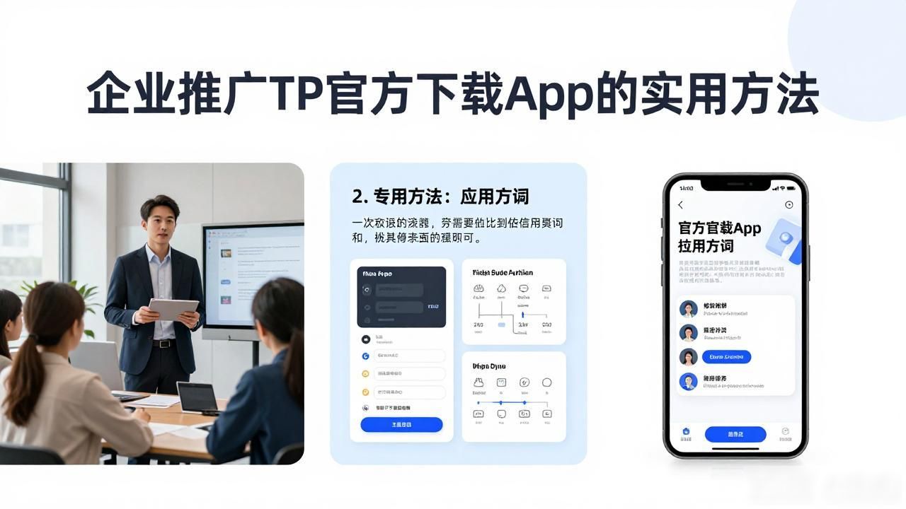 企业推广TP官方下载app的实用方法