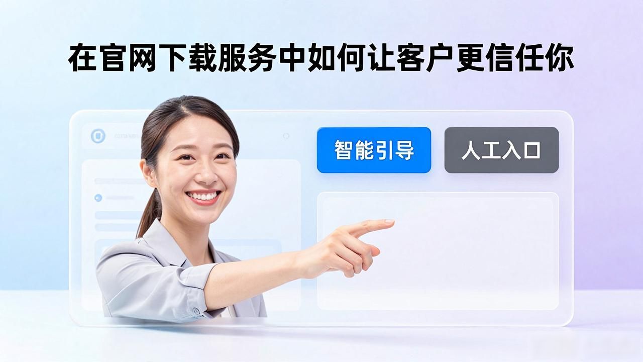 在官网下载服务中如何让客户更信任你