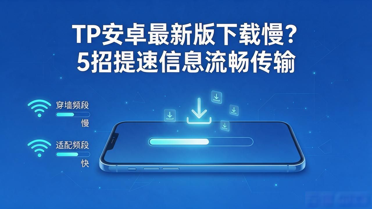 TP安卓最新版下载慢？5招提速信息流畅传输