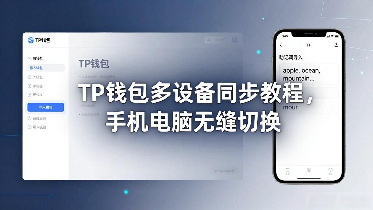 TP钱包多设备同步教程，手机电脑无缝切换