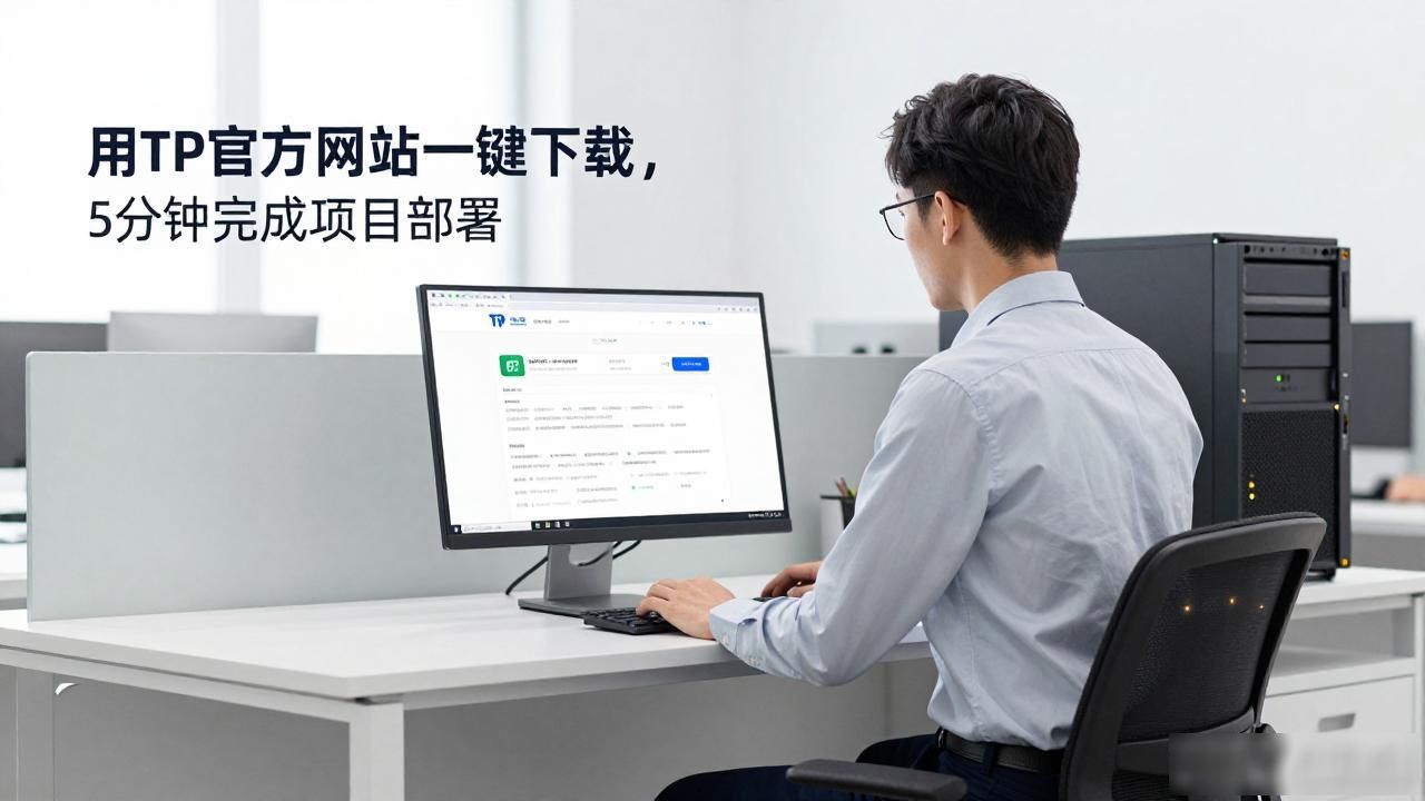 用TP官方网址一键下载，5分钟完成项目部署