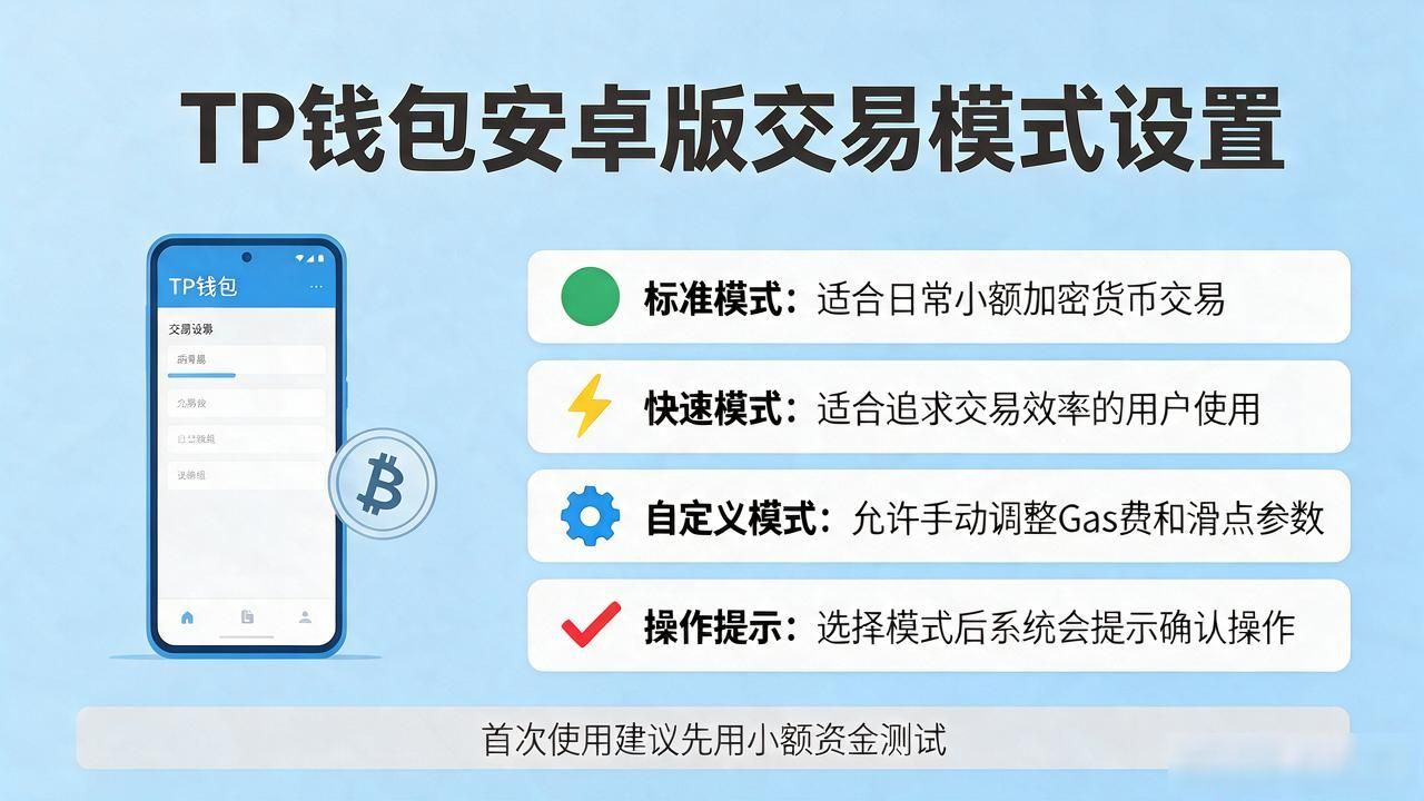TP钱包安卓版2025怎么设置多种加密货币交易模式