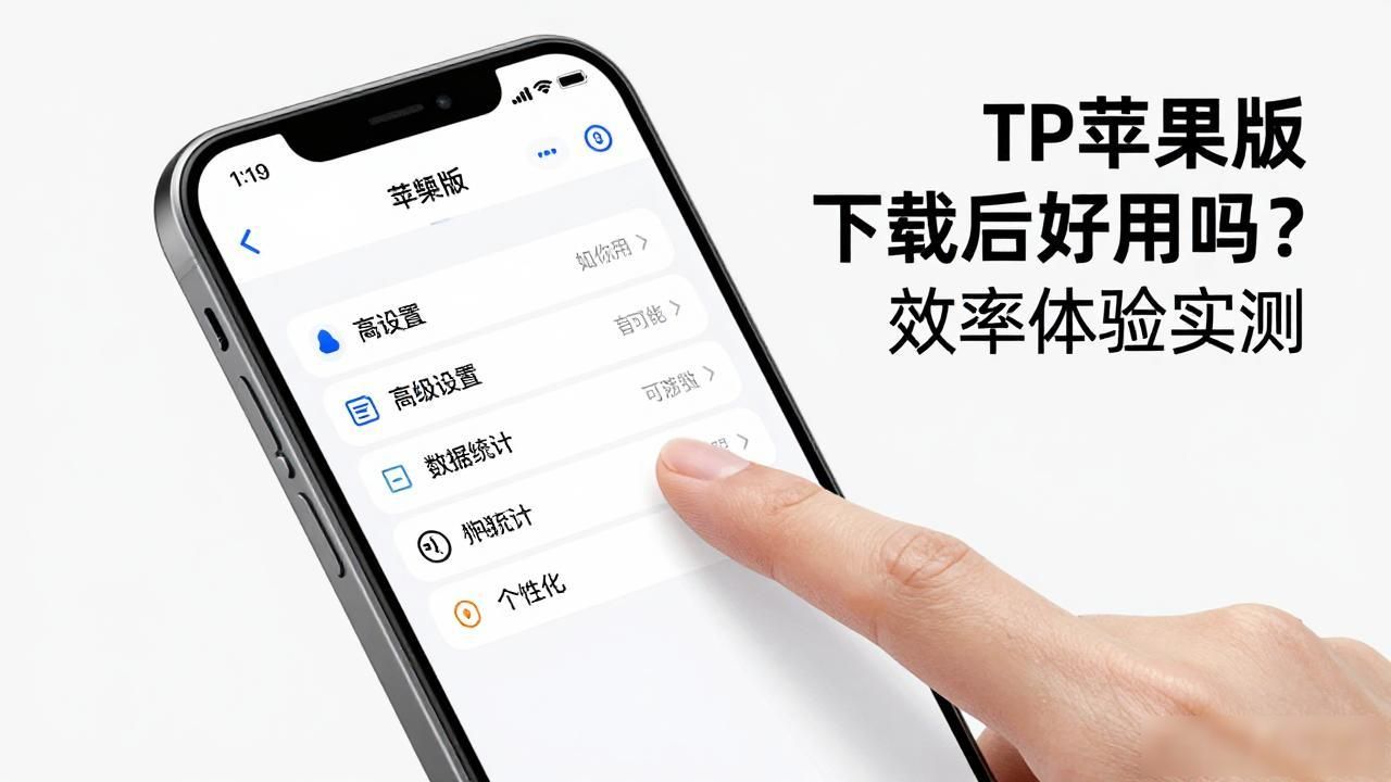 TP苹果版下载后好用吗？效率体验实测