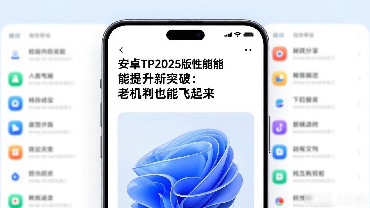 安卓TP2025版性能提升新突破：老机型也能飞起来