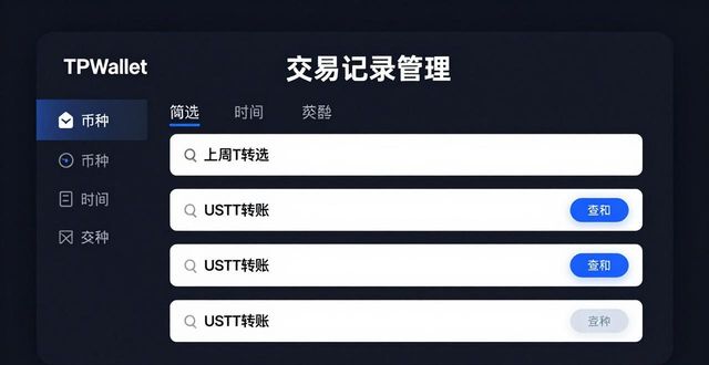 TPWallet交易记录管理：实时跟踪投资活动