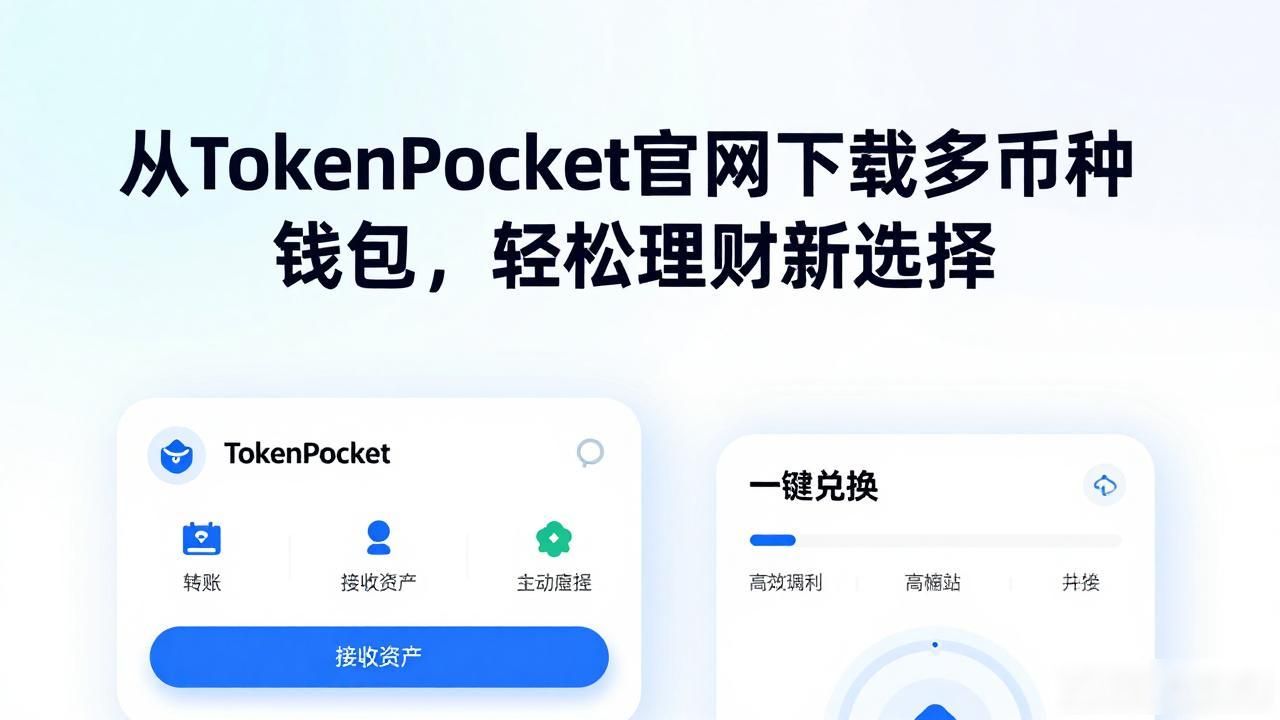 从tokenpocket钱包官网下载的多币种管理工具，助你轻松理财_去中心化资产管理_TokenPocket多币种钱包