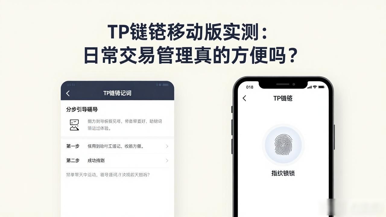 TP钱包移动版优势_TP钱包私钥管理_tp官方网址下载的移动版使用体验,如何方便你的日常交易及管理?